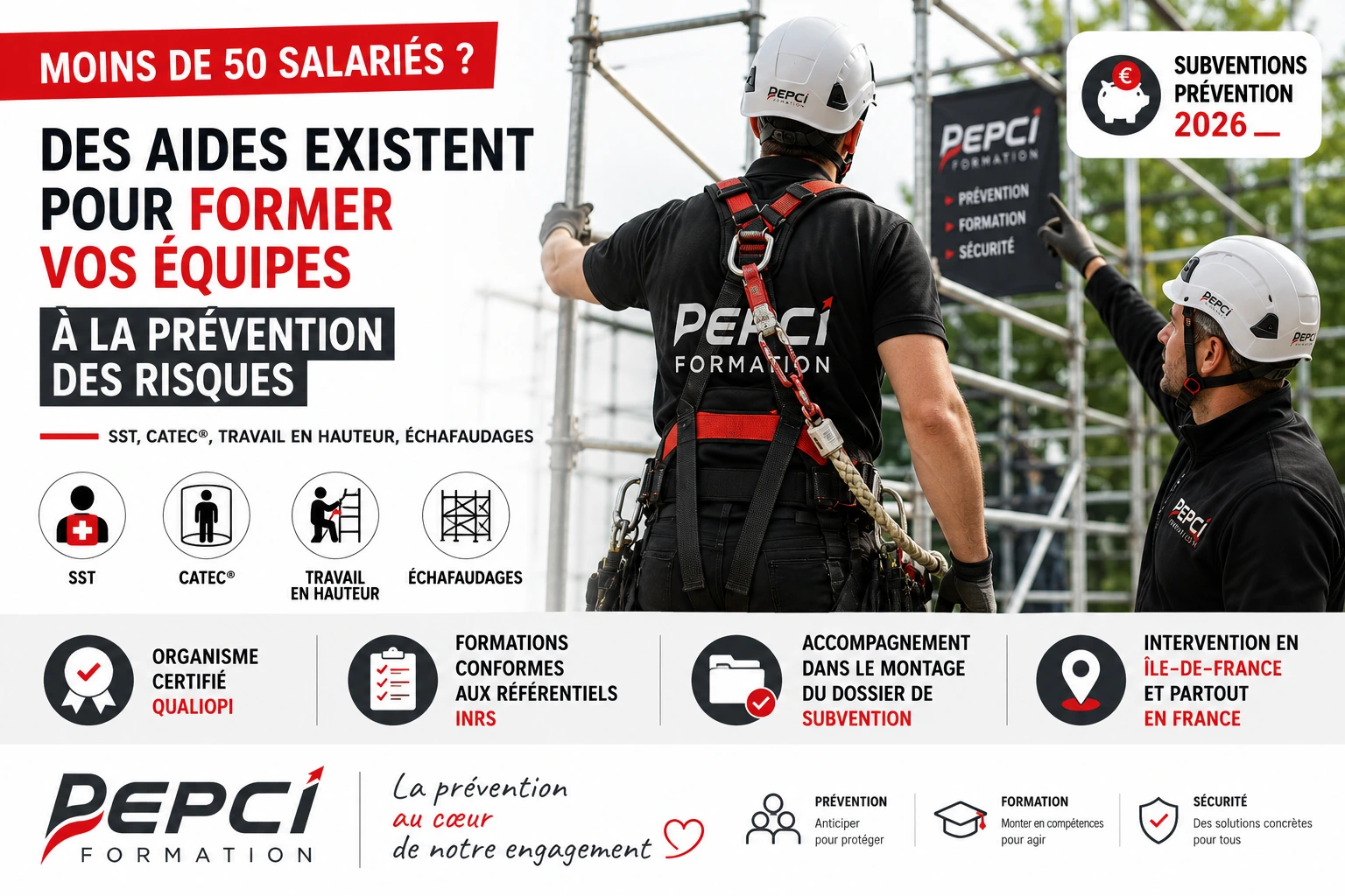 PEPCI formation vous aide dans vos démarches